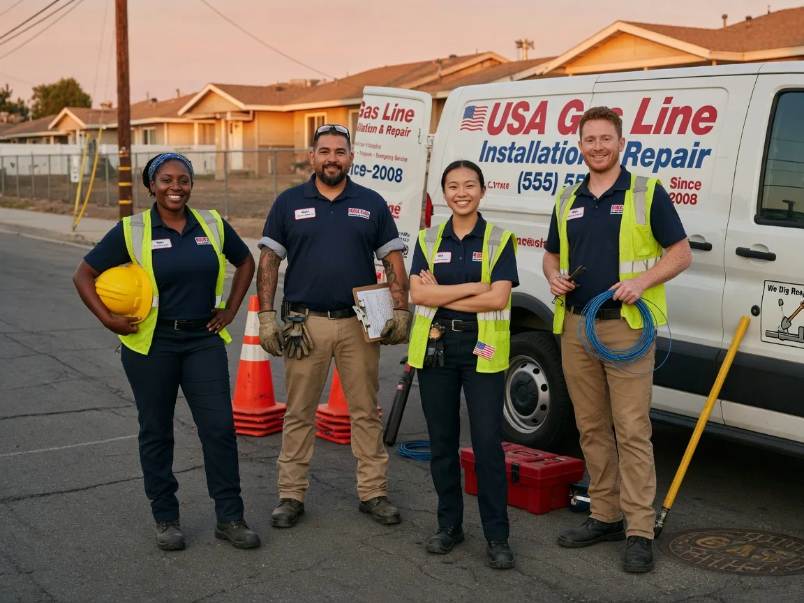 Gas Line Installation company in Hiddenite, NC